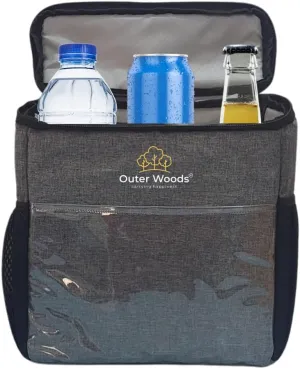 Insulated Cooler Bag for Cars and SUVs Water Bottle Bag for Car Drinks Cooler for Cars Insulated Bag
