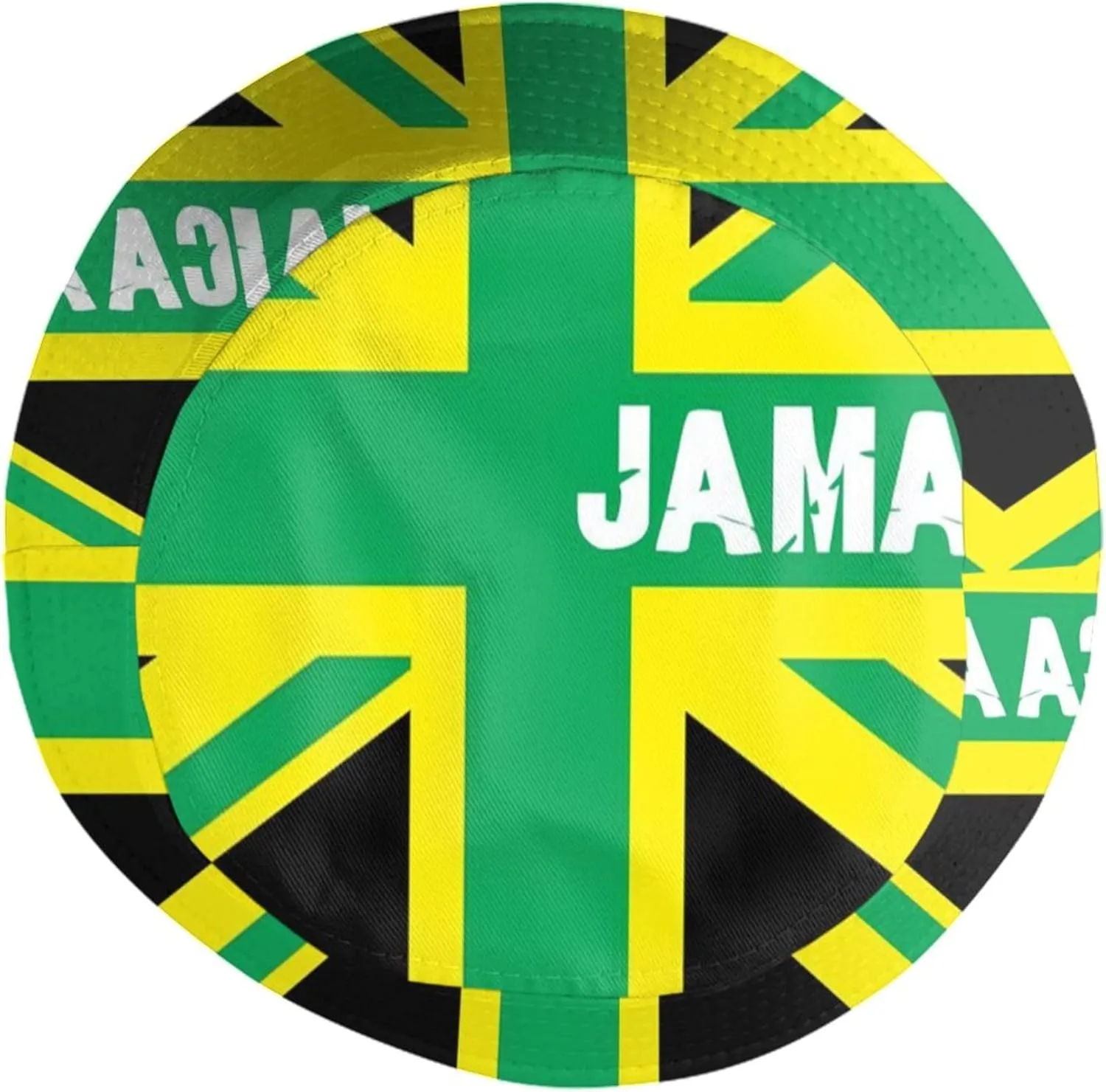 Jamaica Flag Fashion Retro Bucket Hat for Men Women Fisherman Hat Outdoor Summer Travel Hiking Caps