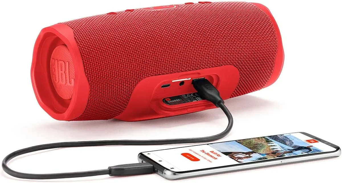 JBL Charge 4 - Waterproof Portable Bluetooth Speaker - Red