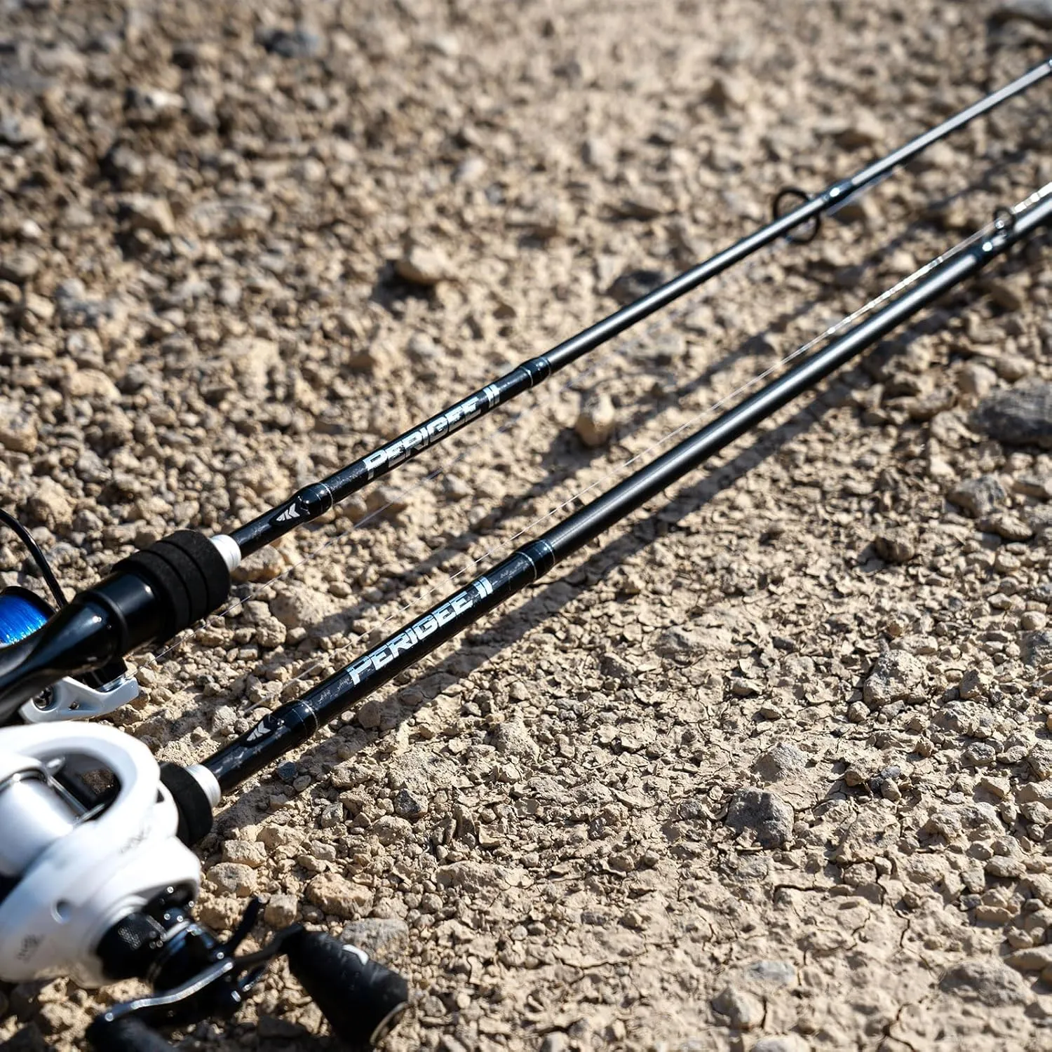 KastKing Perigee II Spinning & Casting Fishing Rods, Fuji O-Ring Line Guides, 24 Ton Carbon Fiber Casting and Spinning Rods - Two Pieces,Twin-Tip Rods and One Piece Rods
