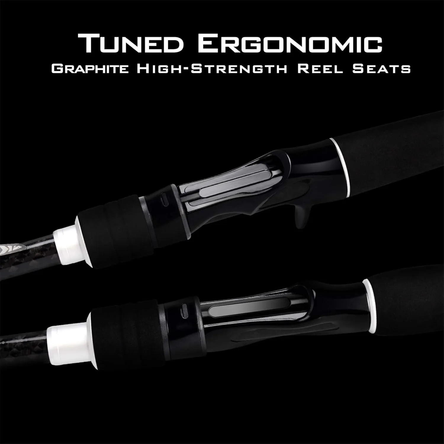 KastKing Perigee II Spinning & Casting Fishing Rods, Fuji O-Ring Line Guides, 24 Ton Carbon Fiber Casting and Spinning Rods - Two Pieces,Twin-Tip Rods and One Piece Rods