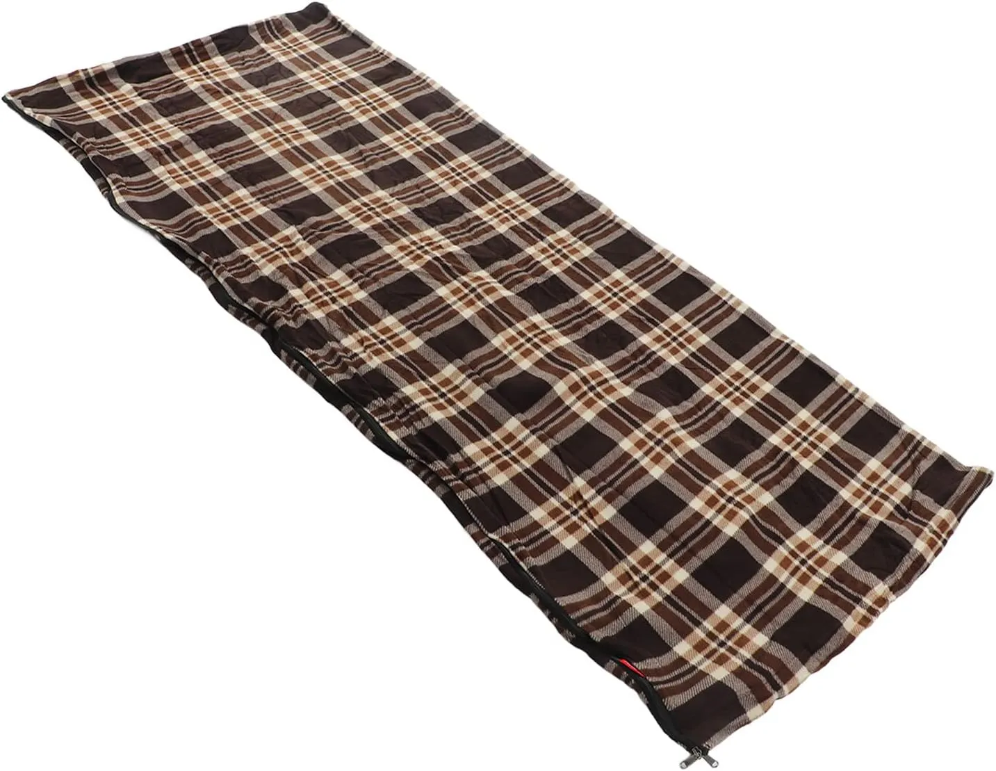 Keebgyy Sleeping Bags, Camping Sleeping Bag, Warm Outdoor Sleeping Bag, Lightweight Compact Camping Sleeping Bag, Suitable for Camping Hiking Outdoor Travel Hunting(Coffee Grid)