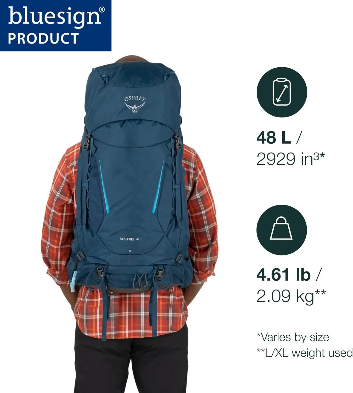 Kestrel 48L Men's Backpacking Backpack