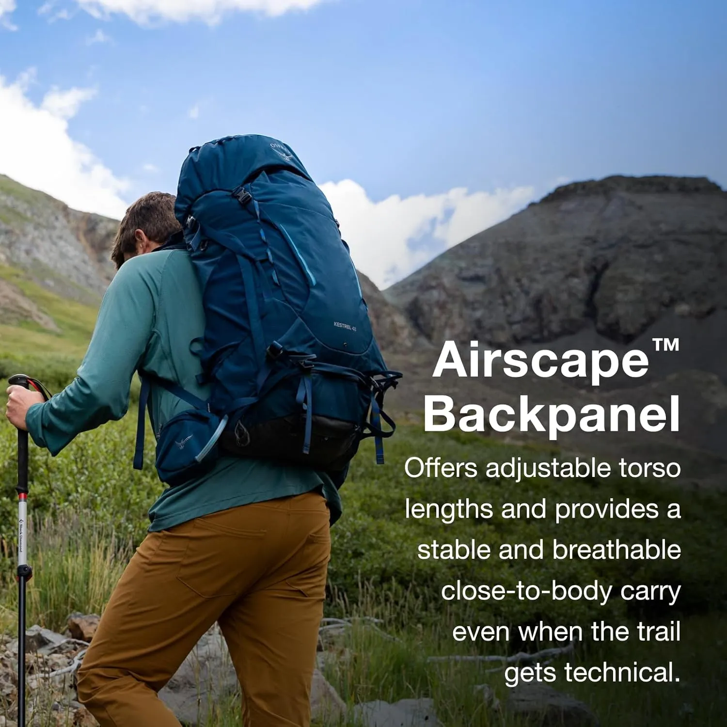 Kestrel 48L Men's Backpacking Backpack