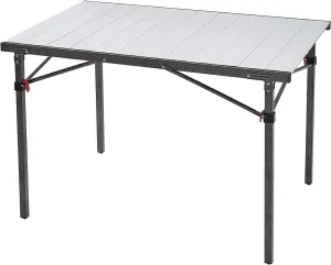 KingCamp Camping Table Folding Table Aluminum Foldable Table Roll Up Portable Camp Table for Travel, Garden, Picnic, RV, Party, Barbecue, Outdoor and Indoor, 4-5 Person