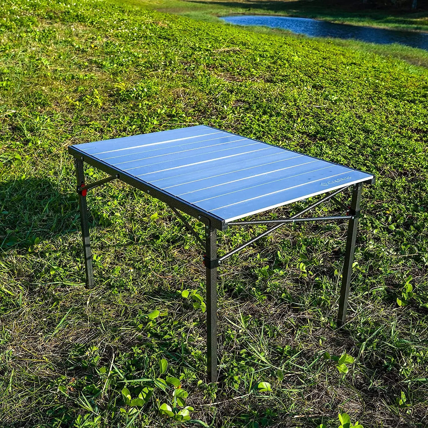 KingCamp MARBLE PLUS Aluminum Camping Roll-Top Table