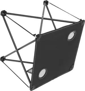 Kisangel Folding Portable Camping Table with Cup Holders Lightweight Outdoor Picnic Table for BBQ Beach Fishing and Travel Activities Sturdy Frame for Stability and Easy Portability