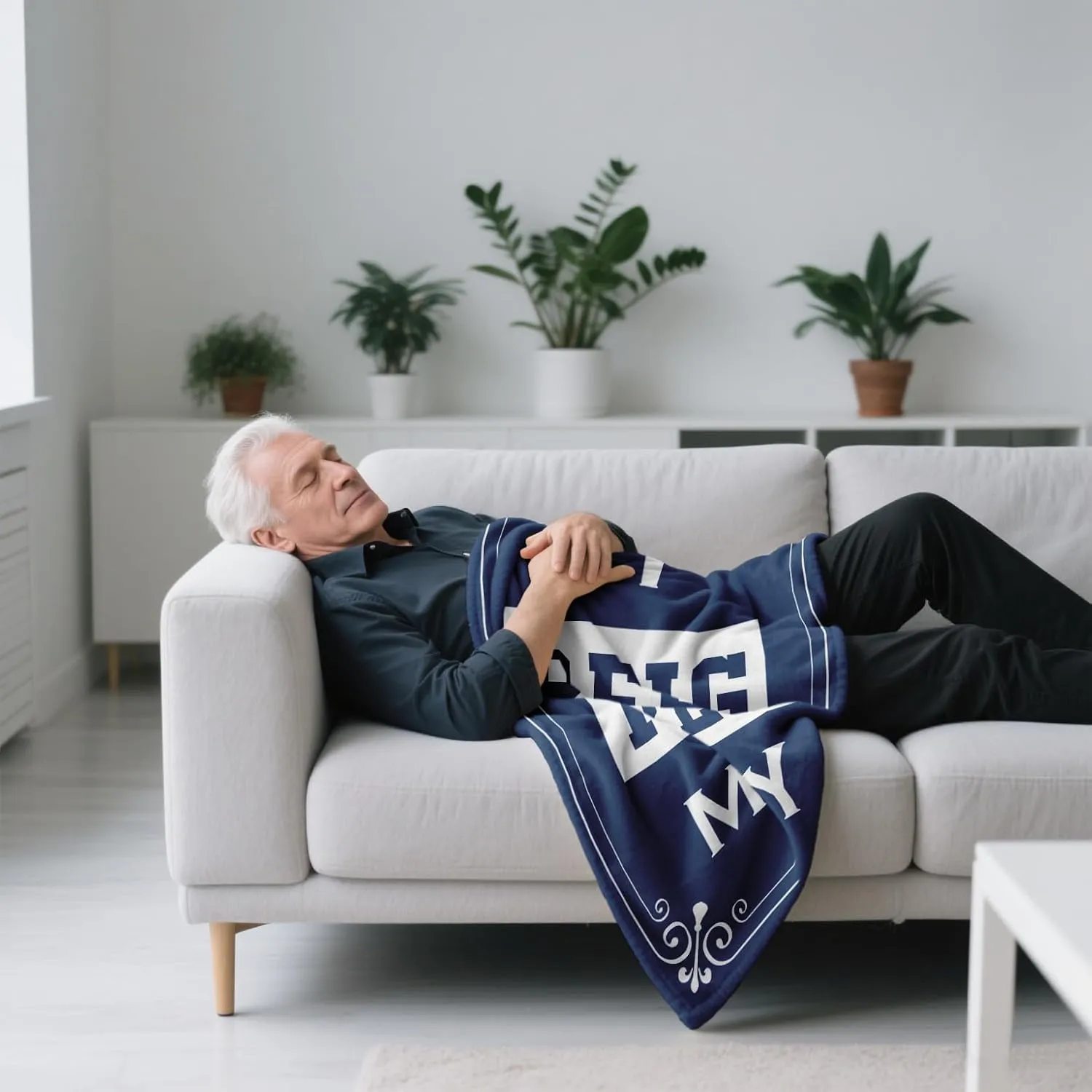 kituzol Birthday Gifts for Men, Dad Gifts for Father's Day, Anniversary Retirement Gifts for Men Grandpa, Dad Husband Blanket, I'm Not Sleeping, I'm Just Resting My Eyes Blanket 50" X60"