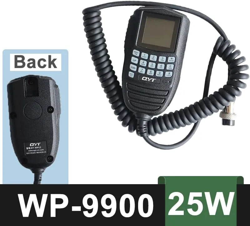 KT-9900 Radio Mini Walkie Talkie with Programming Cable Mobile Car Radio Handheld Microphone 25W High Power Tranceiver 200CH Long Range