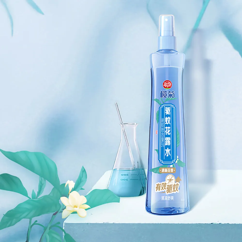 Lanju Mosquito Repellent Floral Water - Fresh Scent, 195ml
