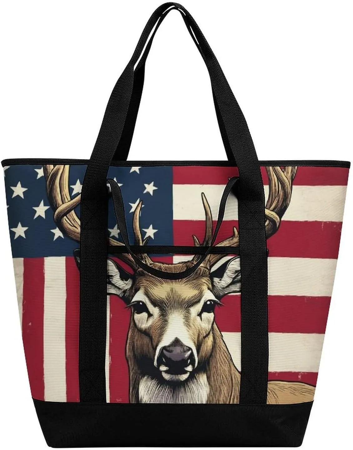 Large Thermal Shopping Tote Bag Travel Friendly Fashion Handbag Commuter Bag