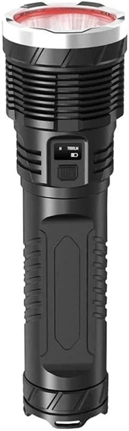 LED Flashlights - Powerful High Lumens Zoomable Flashlight - 5 Modes, Bright Small Flash Light for Camping Accessories, Emergency Gear, USB Charging