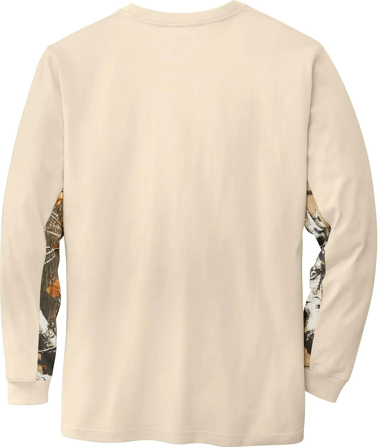 Legendary Whitetails Men's Backcountry Long Sleeve Camo T-shirt - Casual Crewneck Pullover Regular Fit