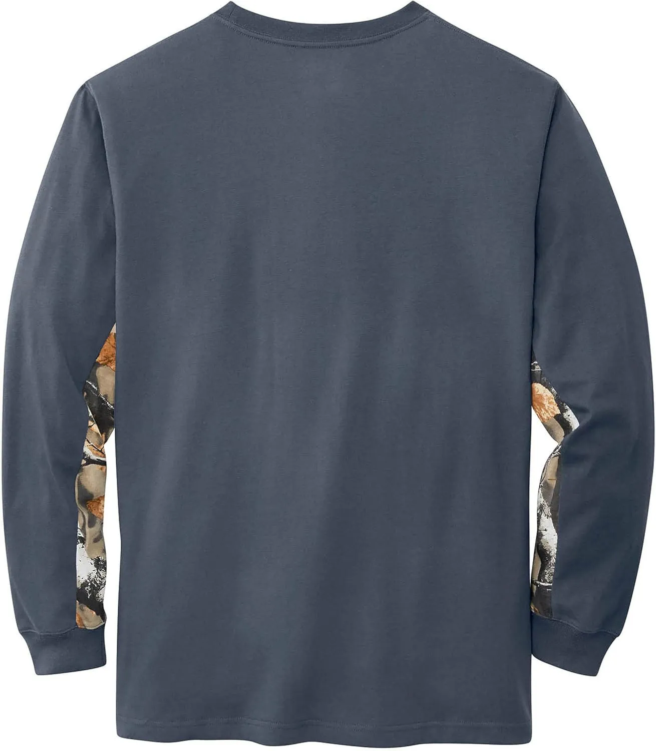 Legendary Whitetails Men's Backcountry Long Sleeve Camo T-shirt - Casual Crewneck Pullover Regular Fit