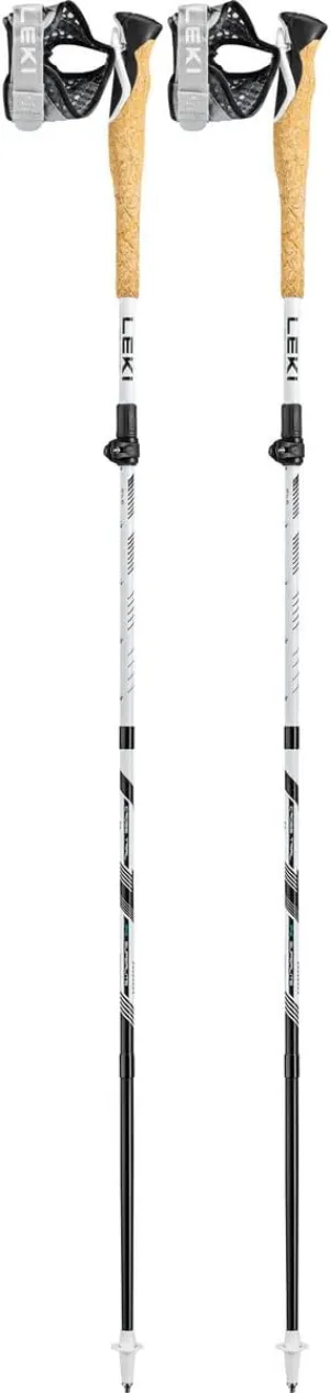 LEKI Cross Trail FX Superlite Compact Carbon Collapsible Lightweight Trekking Poles for Hiking & Trail Running