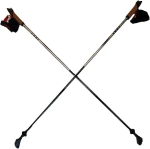 LEKI Nordic Walking Ultra Carbon HTS 6.0 Series Trekking Pole Silver 120cm/48in
