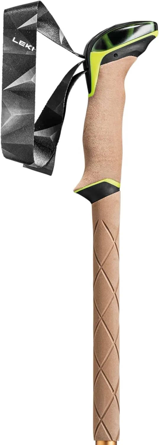 LEKI Sherpa Aluminum Adjustable Lightweight Ski Poles for Backcountry Skiing & Snowboarding