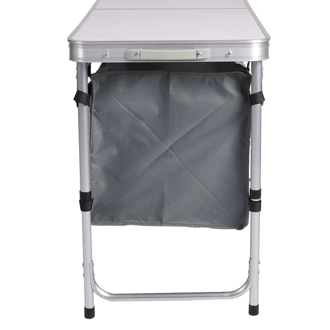 Levede Folding Camping Table Aluminium