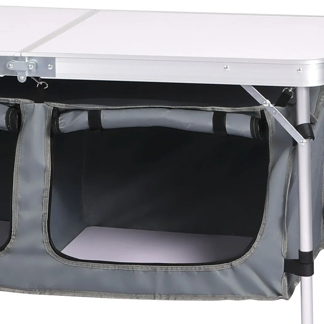 Levede Folding Camping Table Aluminium