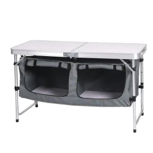 Levede Folding Camping Table Aluminium
