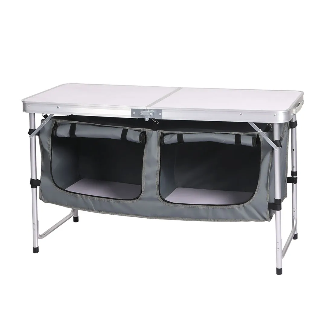 Levede Folding Camping Table Aluminium