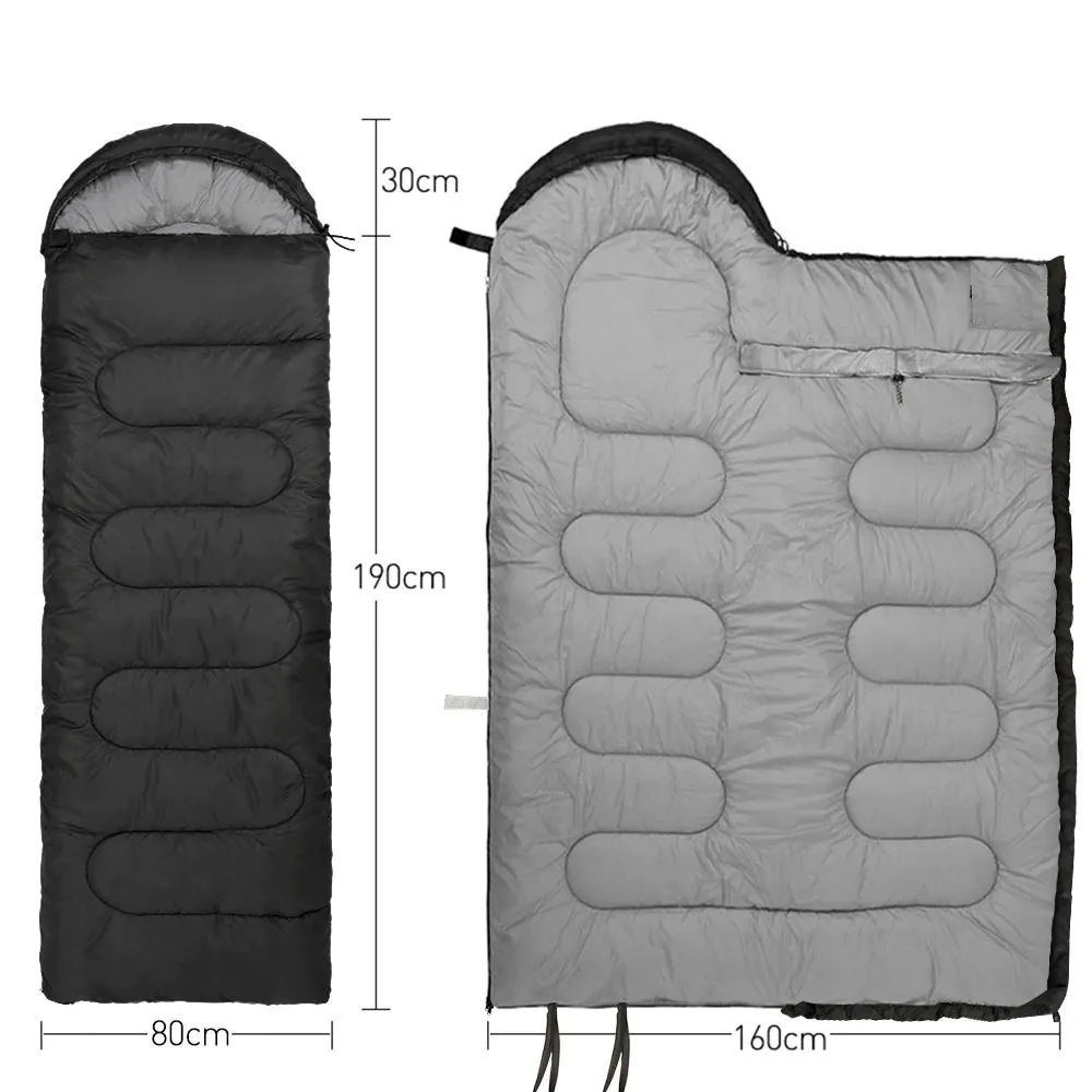 Lightweight 4 Season Warm Envelope Camping Sleeping Bag