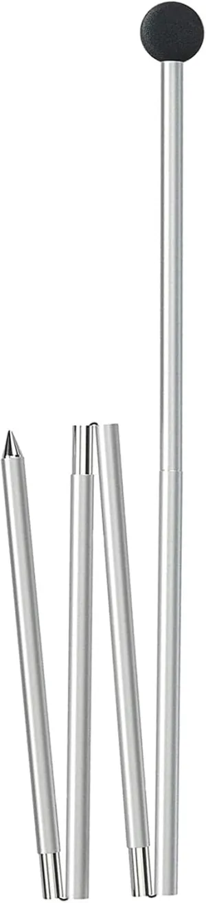 Lightweight Canopy Pole - Replacement Canopy, Adjustable Aluminium Poles, Telescopic Tarpaulin Poles, Adjustable Aluminium Poles, Camping, Hiking and Travel, 160 cm x 200 cm