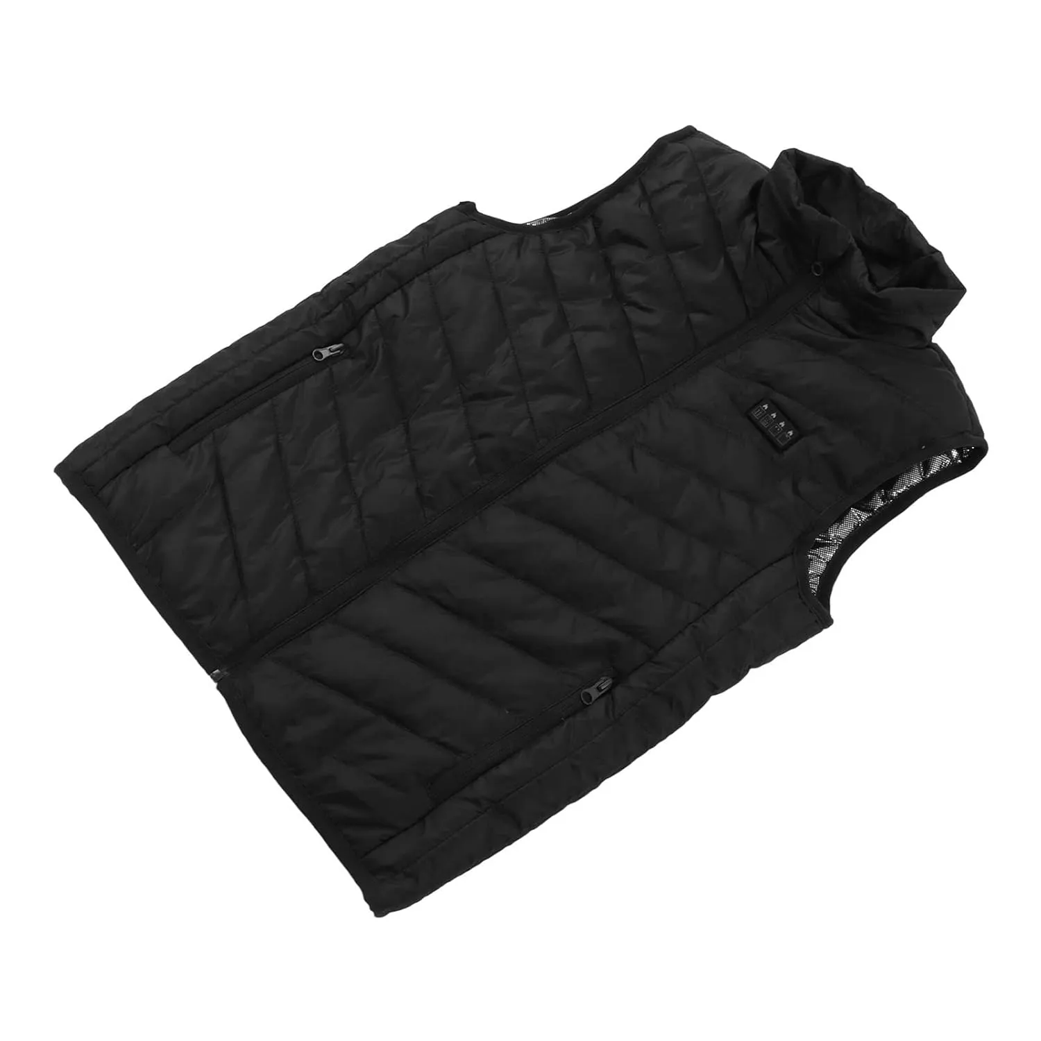 Lightweight Warming Jacket 17 Area Electric Heating Vest Intelligent Constant Temperature 4 Switch 3 Gear Smart Heated Vest (3XL)