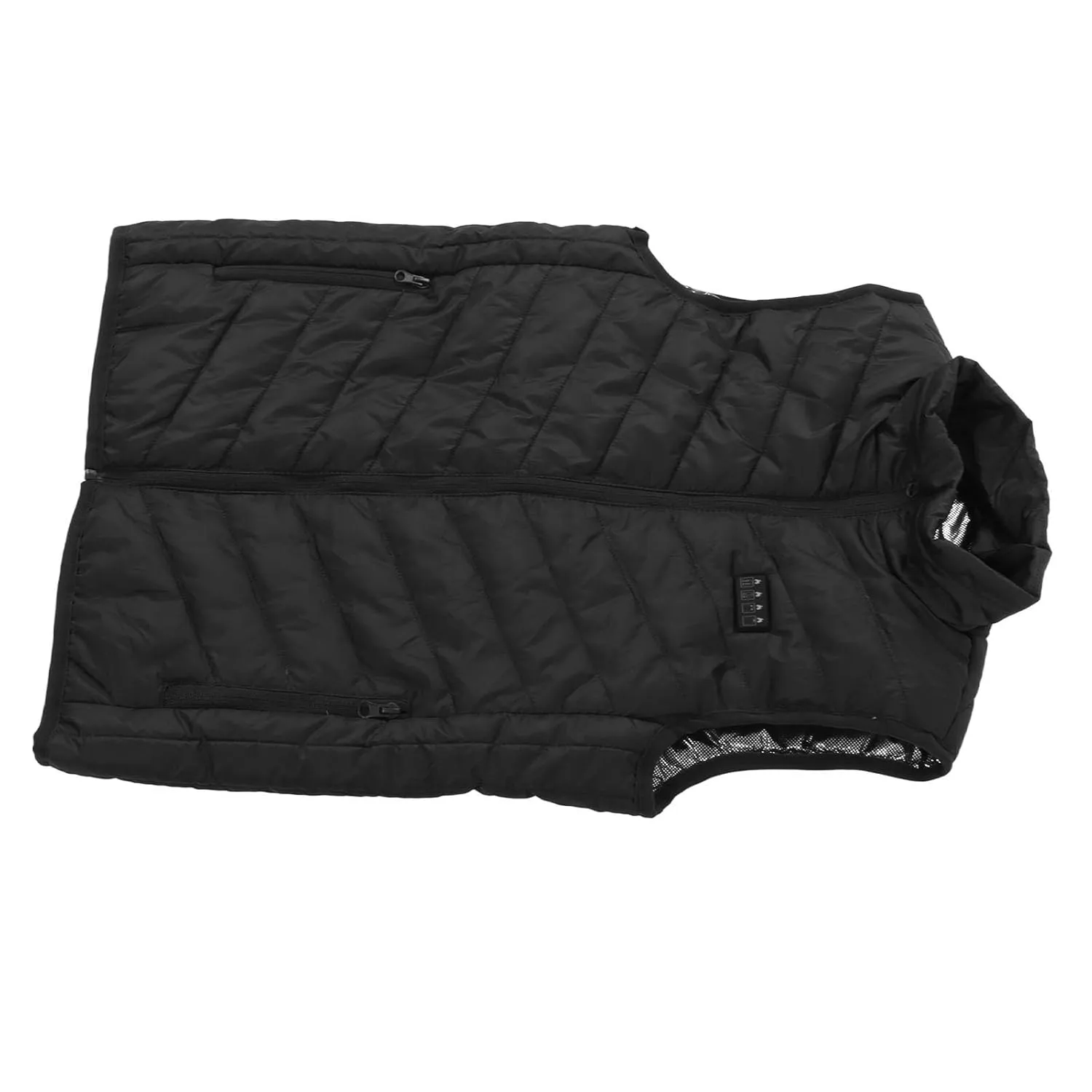 Lightweight Warming Jacket 17 Area Electric Heating Vest Intelligent Constant Temperature 4 Switch 3 Gear Smart Heated Vest (3XL)