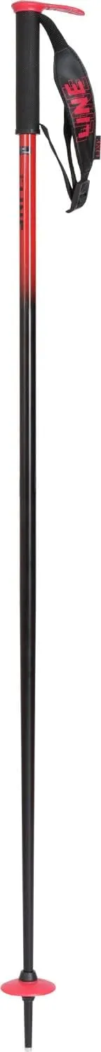 Line Pin Ski Poles Black/Red 90cm (36in)