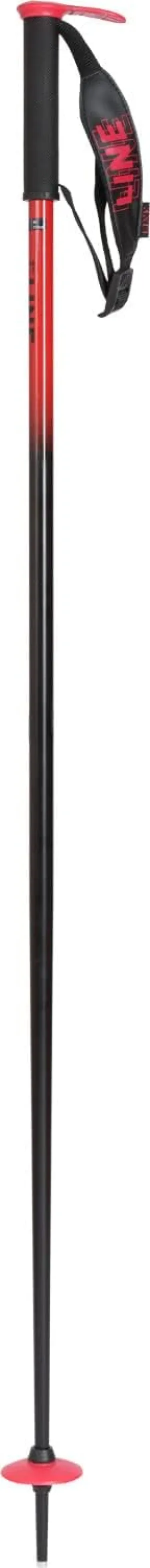 Line Pin Ski Poles Black/Red 90cm (36in)