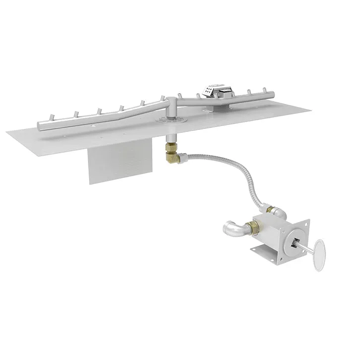 Lineo Bold Dining Fire Table (Tabletop) - Aluminum