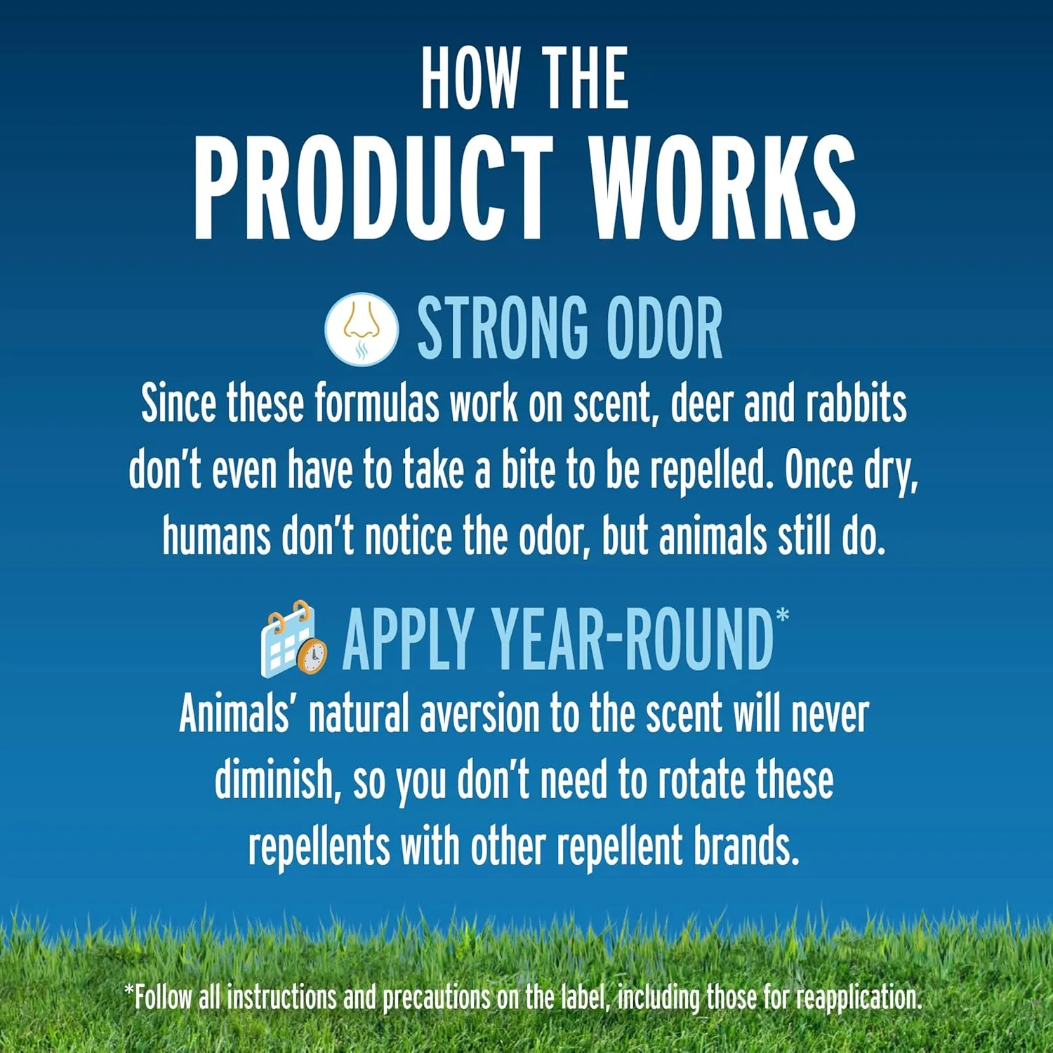 Liquid Fence Deer And Rabbit Repellent Concentrate 40 Ounces, Apply Year-Round, 6 Pack