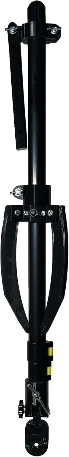 Livescope Pole for Garmin Live Scope Transducer, Adjustable 30"-60" Telescoping Pole, Smooth Rotation, Durable Tripod Ice Mount for Ice Fishing (Ice Mount, LVS32)