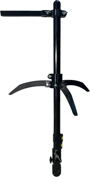 Livescope Pole for Garmin Live Scope Transducer, Adjustable 30"-60" Telescoping Pole, Smooth Rotation, Durable Tripod Ice Mount for Ice Fishing (Ice Mount, LVS32)