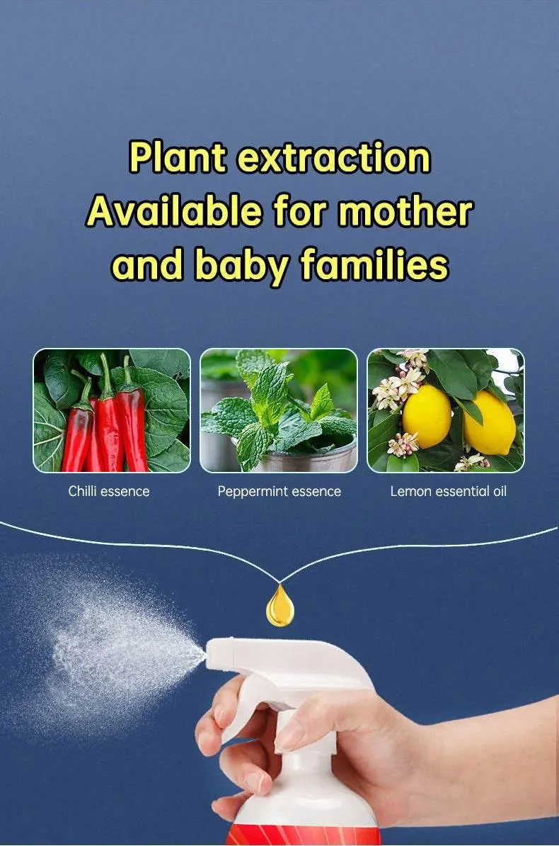 Long-Lasting Household Plant Smell Rat Repellent Spray