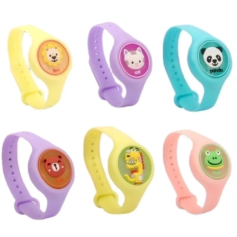 Luminous Mosquito Repellent Bracelet Flash Mosquito Repellent Watch Cartoon Mosquito Repellent Buckle Wrist Strap