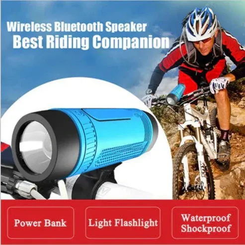 Luxora Multi-functional Bike Light Speaker Radio And Power Bank