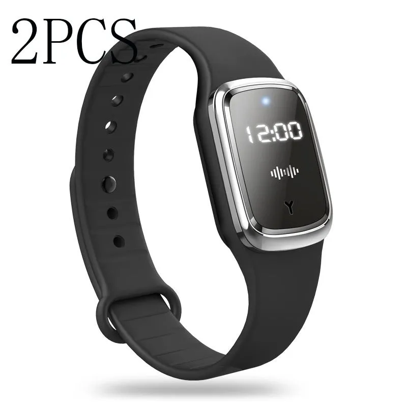 M2 Ultrasonic Mosquito Repellent Bracelet Watch