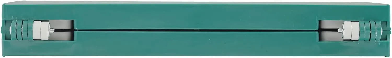 Maarch Small Beach Table for Sand Foldable, Small Laptop Tray Table, Portable Mini Low Picnic Camping Table, Green