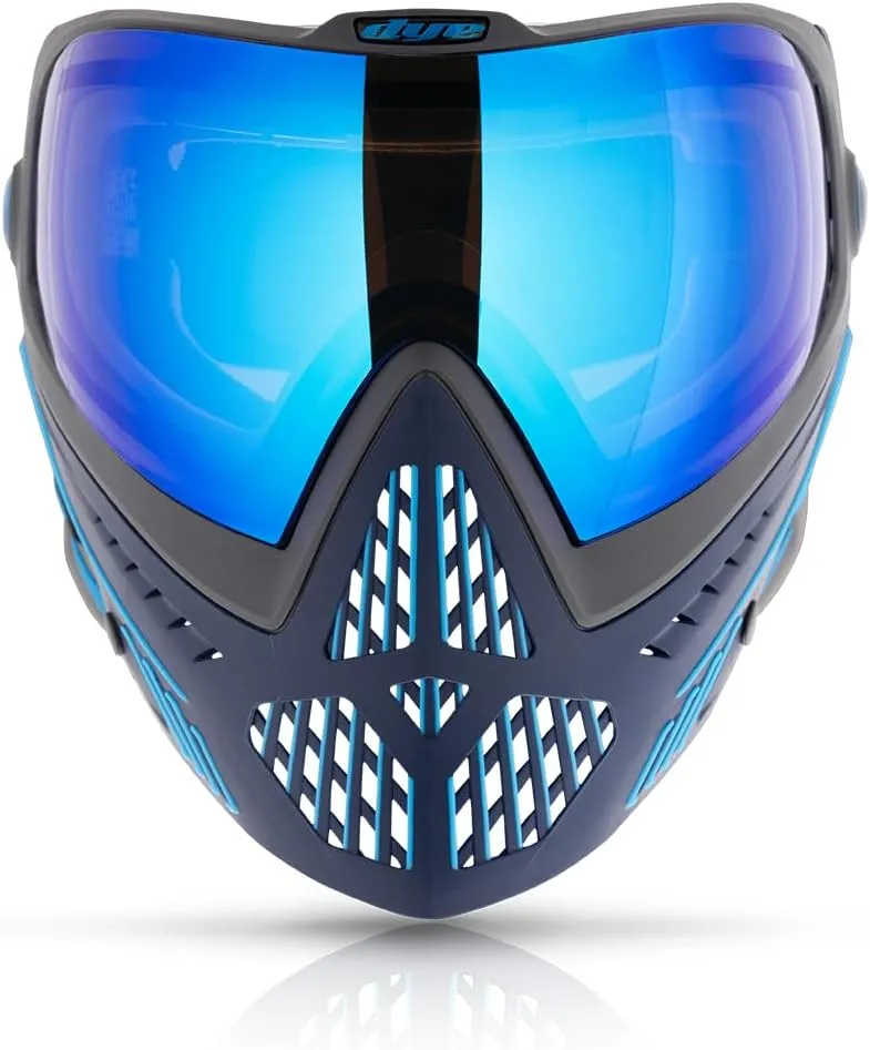 Maddog Dye i5 Thermal Anti-Fog Paintball Airsoft Mask Goggle System Combo with Microfiber Bag | Safety Certified Protection