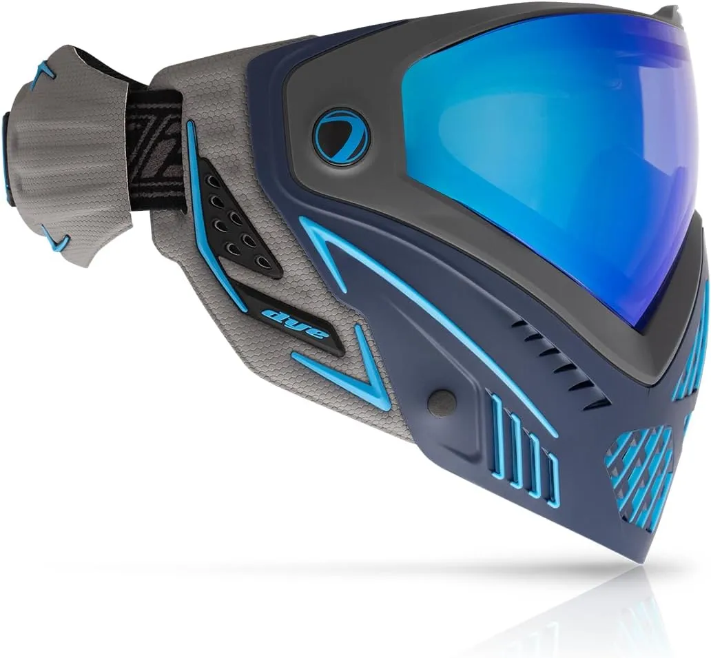 Maddog Dye i5 Thermal Anti-Fog Paintball Airsoft Mask Goggle System Combo with Microfiber Bag | Safety Certified Protection