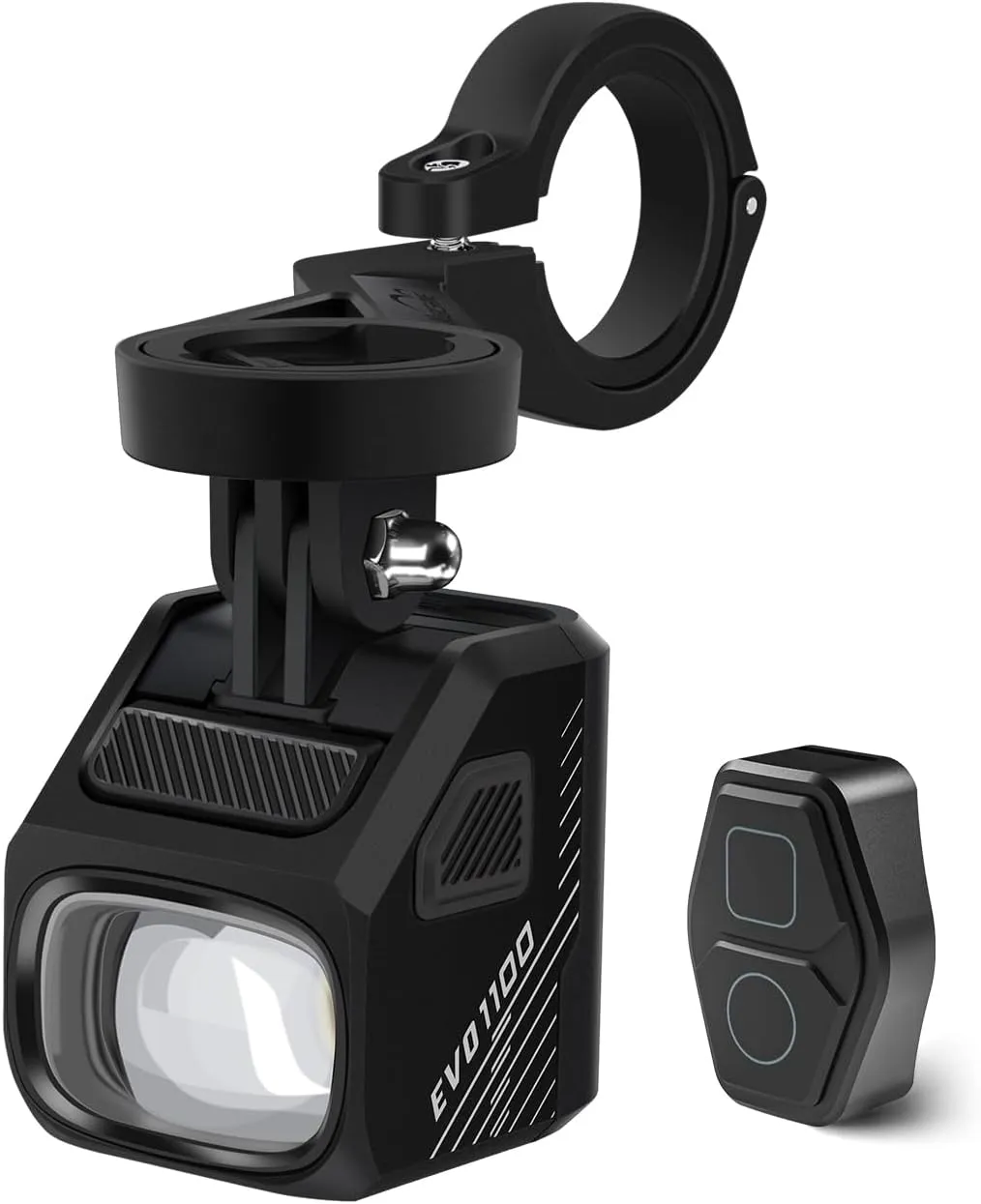 MagicShine EVO 1100 Underneath Mounted Bike Light, Cut-Off Line Beam,High-Power LED USB-C Rechargeable,Memory Function IPX6 Waterproof Bicycle Headlight
