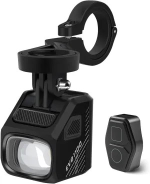 MagicShine EVO 1100 Underneath Mounted Bike Light, Cut-Off Line Beam,High-Power LED USB-C Rechargeable,Memory Function IPX6 Waterproof Bicycle Headlight