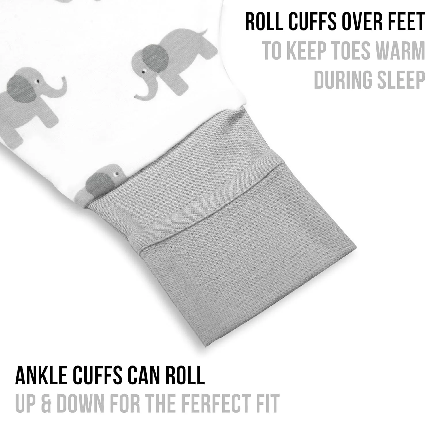 Mama Cheetah Toddler Sleep Sack with Feet 4T-5T, 0.5 TOG Organic Cotton Baby Wearable Blankets with Legs, Baby Sleeping Bag for Walkers, Early Walker X-Large