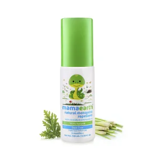 Mamaearth Natural Mosquito Repellent With Citronella & Lemongrass Oil