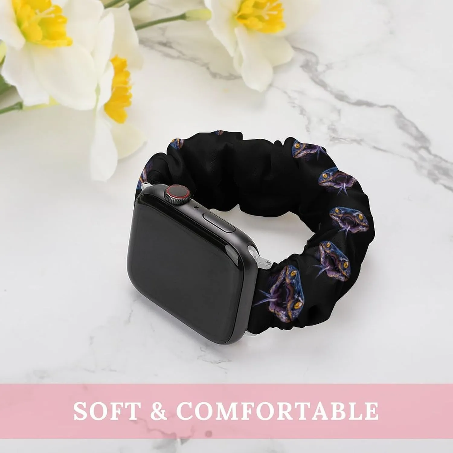 Mambasnakes Snakes Fashion Watch Strap Scrunchies Wristbands Compatible With IWatch Series