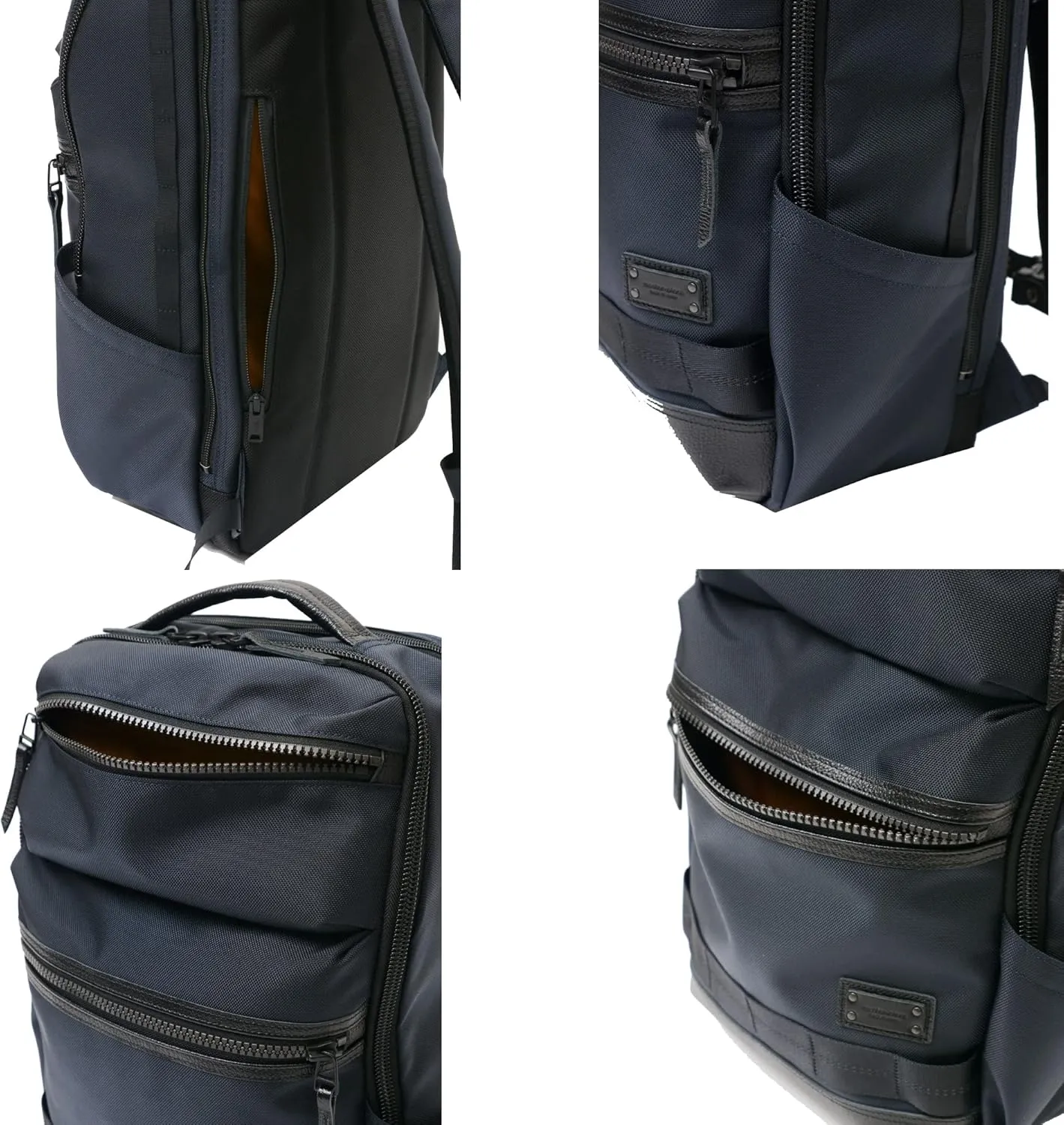 Master-Piece Rise Ver.2 Backpack No. 02261-v2 PC Compatible, Double Layer Type, Uses Strap, Black