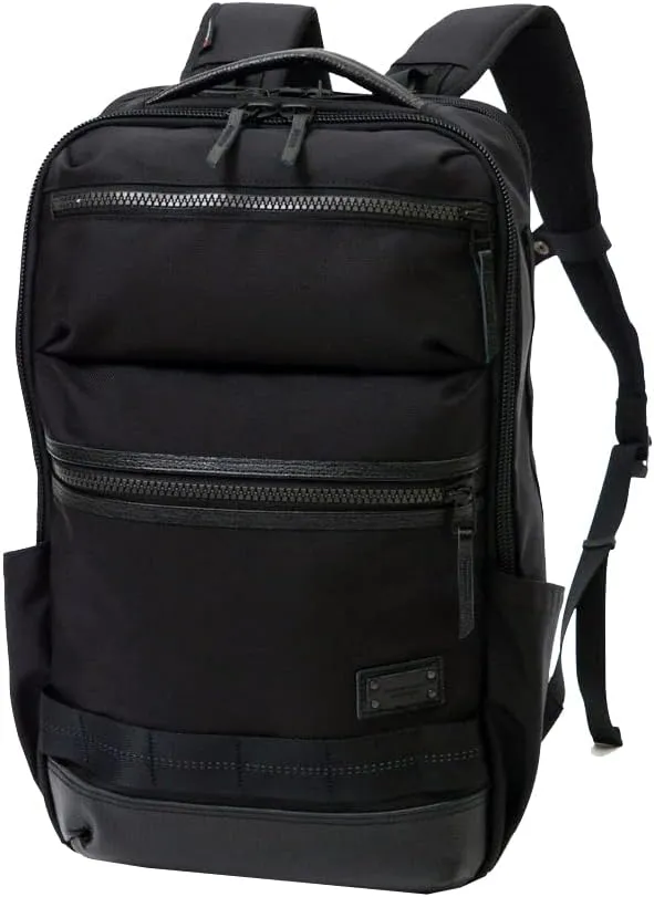 Master-Piece Rise Ver.2 Backpack No. 02261-v2 PC Compatible, Double Layer Type, Uses Strap, Black