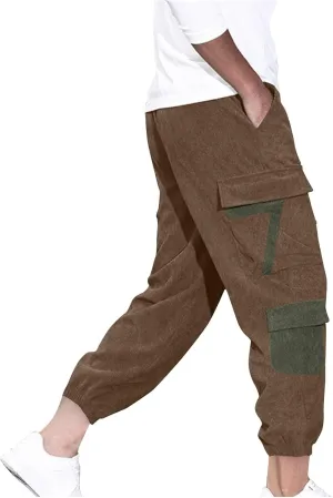 Men's Joggers Active Athletic Workout Jogger Sweatpants for Men Casual Sports Running Fashion Cargo Pants with Pocket